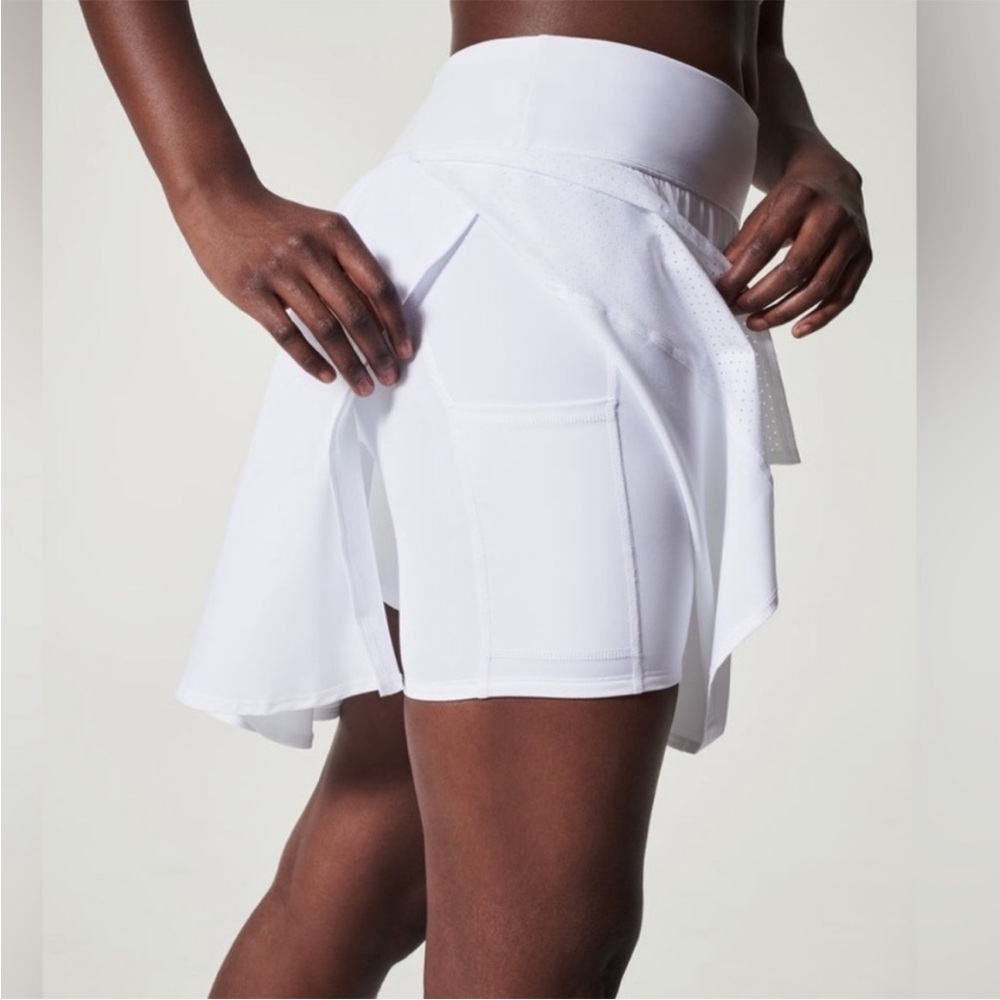 SPANX White Mini Skirt